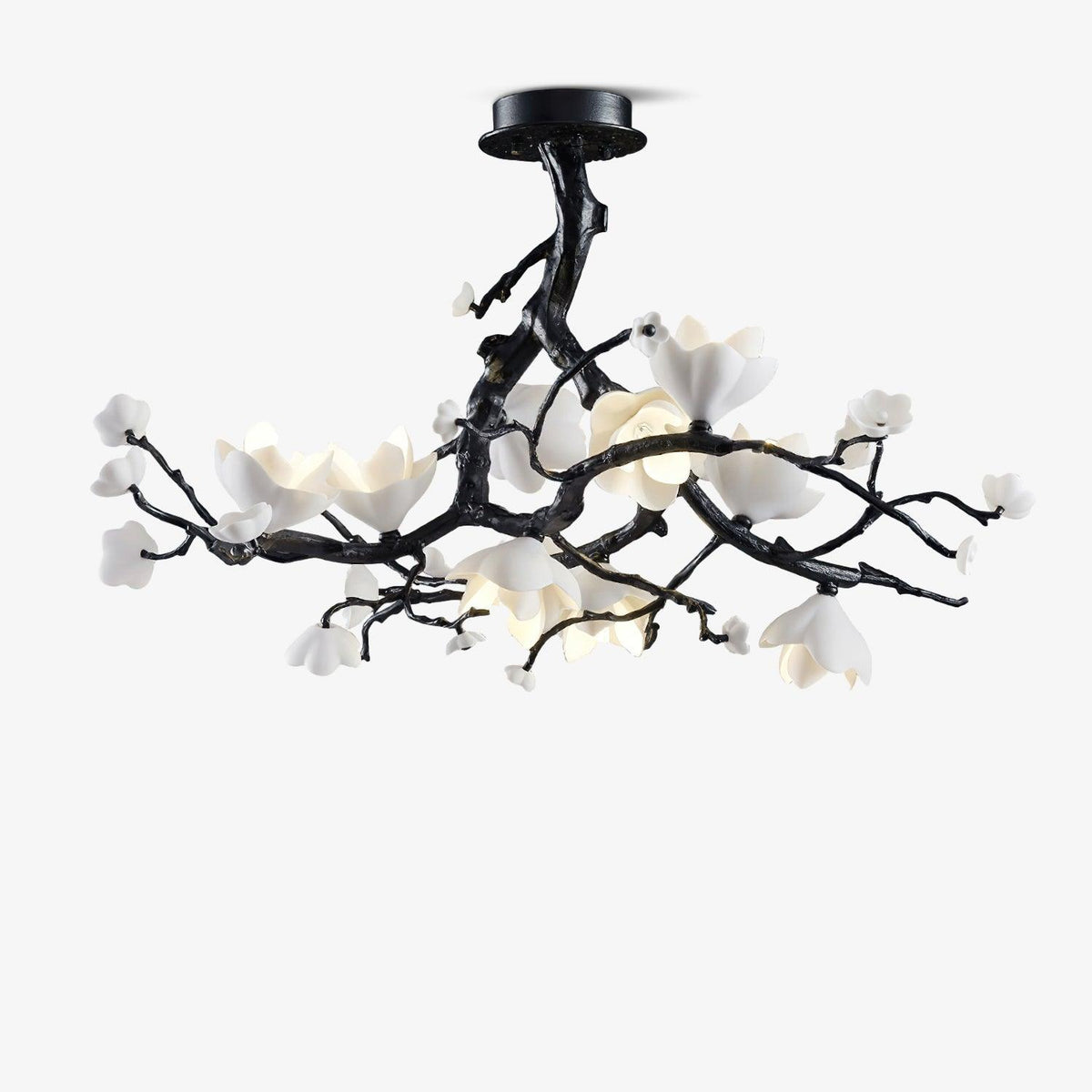 Black Branch Copper Tree Chandelier - ∅ 31.5″ x H 17.7″ / Dia 80cm x H 45cmDark Copperlampmodern