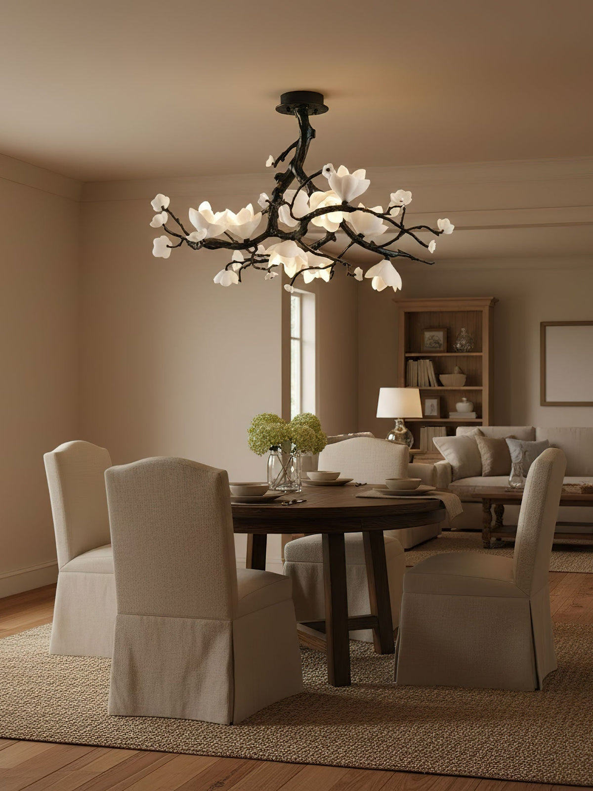 Black Branch Copper Tree Chandelier - ∅ 31.5″ x H 17.7″ / Dia 80cm x H 45cmDark Copperlampmodern