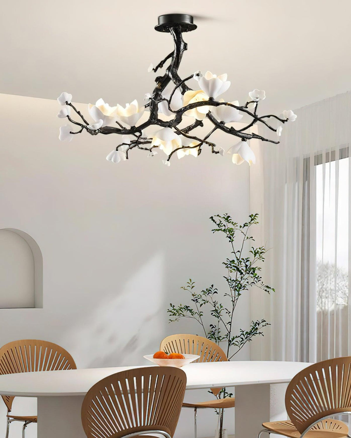 Black Branch Copper Tree Chandelier - ∅ 31.5″ x H 17.7″ / Dia 80cm x H 45cmDark Copperlampmodern