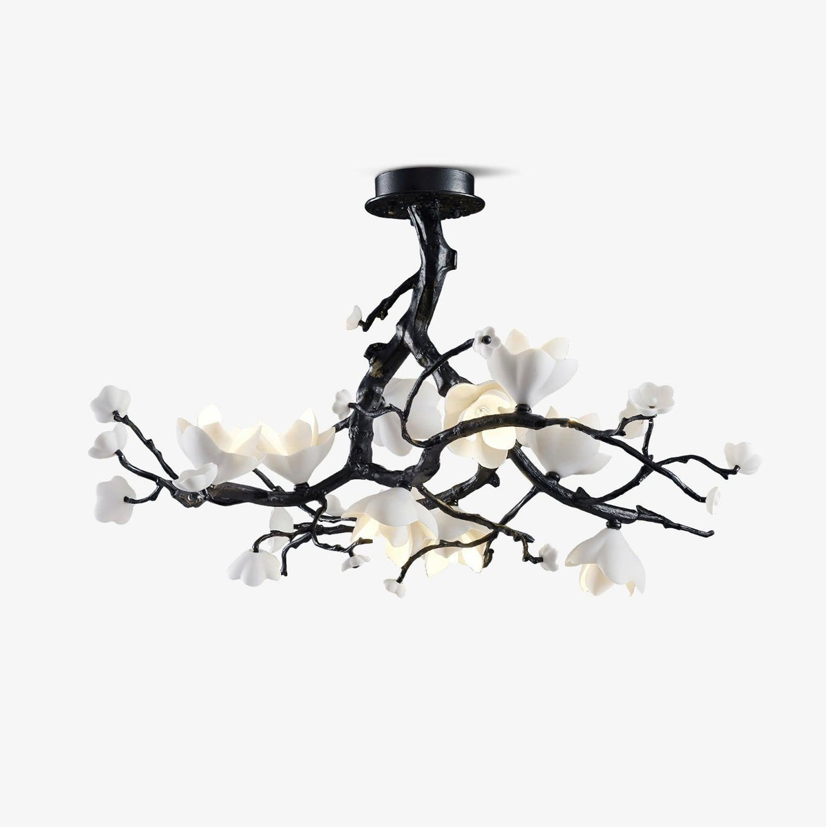 Black Branch Copper Tree Chandelier - ∅ 31.5″ x H 17.7″ / Dia 80cm x H 45cmDark Copperlampmodern