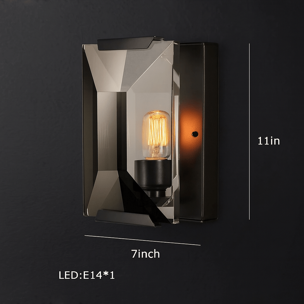 Brookhill Crystal Wall Sconce - lampmodern