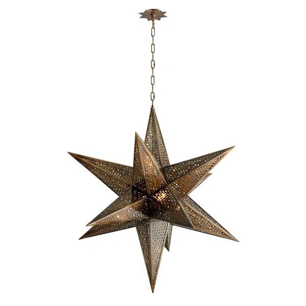 BU Star of Sky 5 Lights Chandelier - Metallampmodern