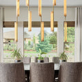 Budubon Alabaster Linear Chandelier - lampmodern