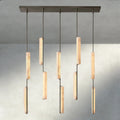 Budubon Alabaster Linear Chandelier - lampmodern