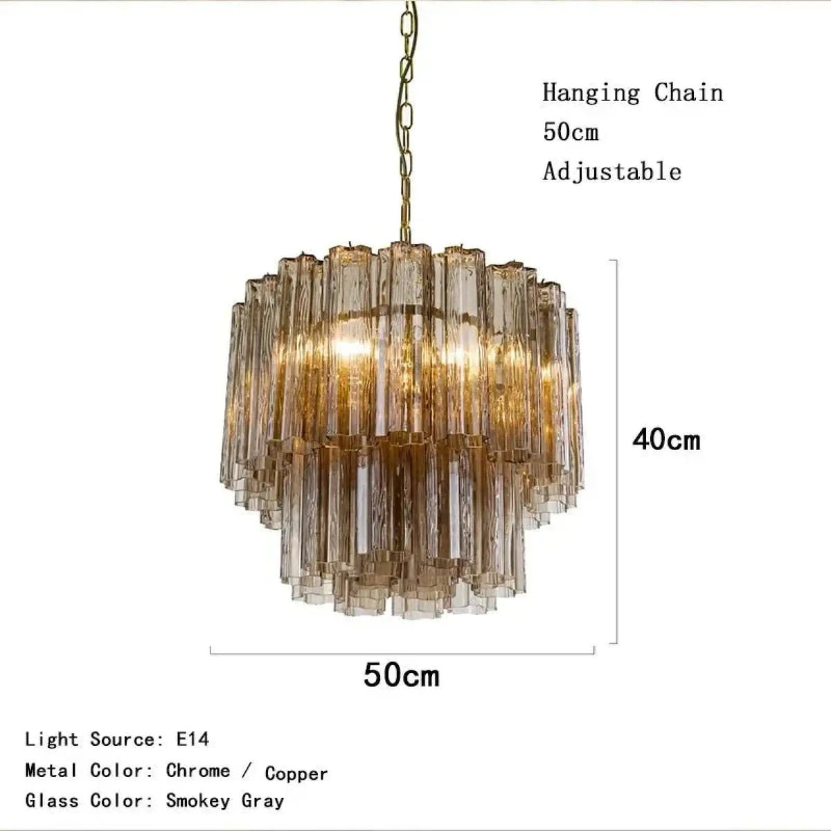 Burney Modern Chandelier - lampmodern