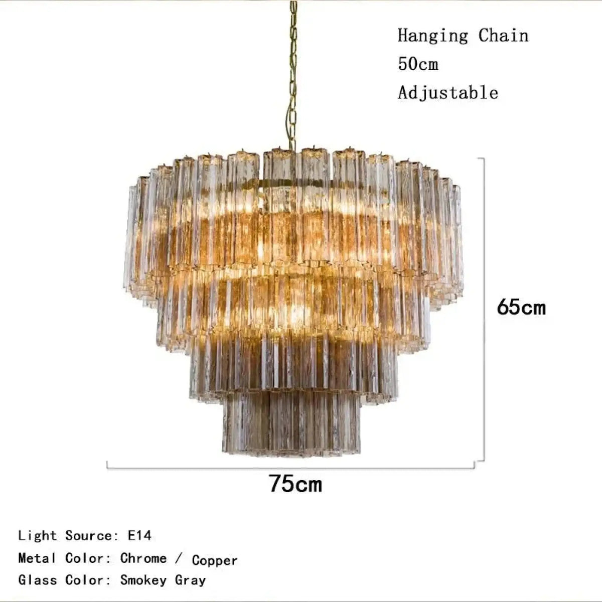 Burney Modern Chandelier - lampmodern