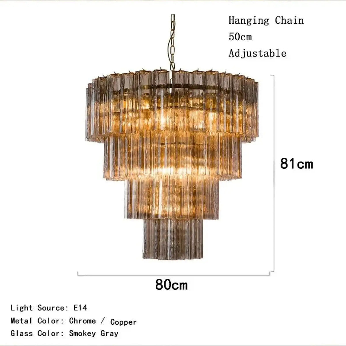 Burney Modern Chandelier - lampmodern