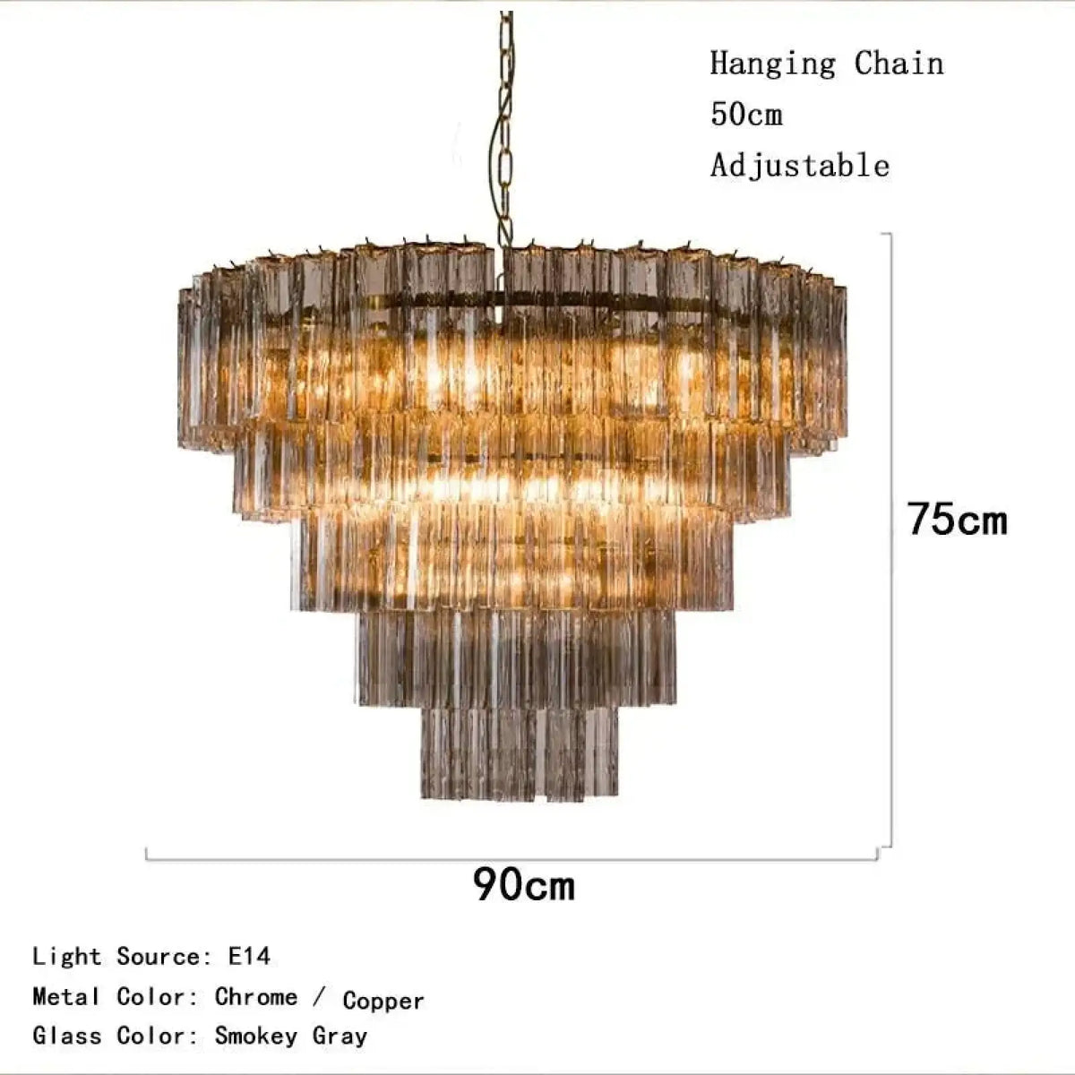 Burney Modern Chandelier - lampmodern