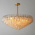Burnley Glass Chandelier - lampmodern