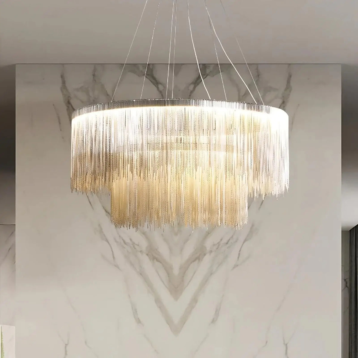 Cadena Modern Chandelier - lampmodern