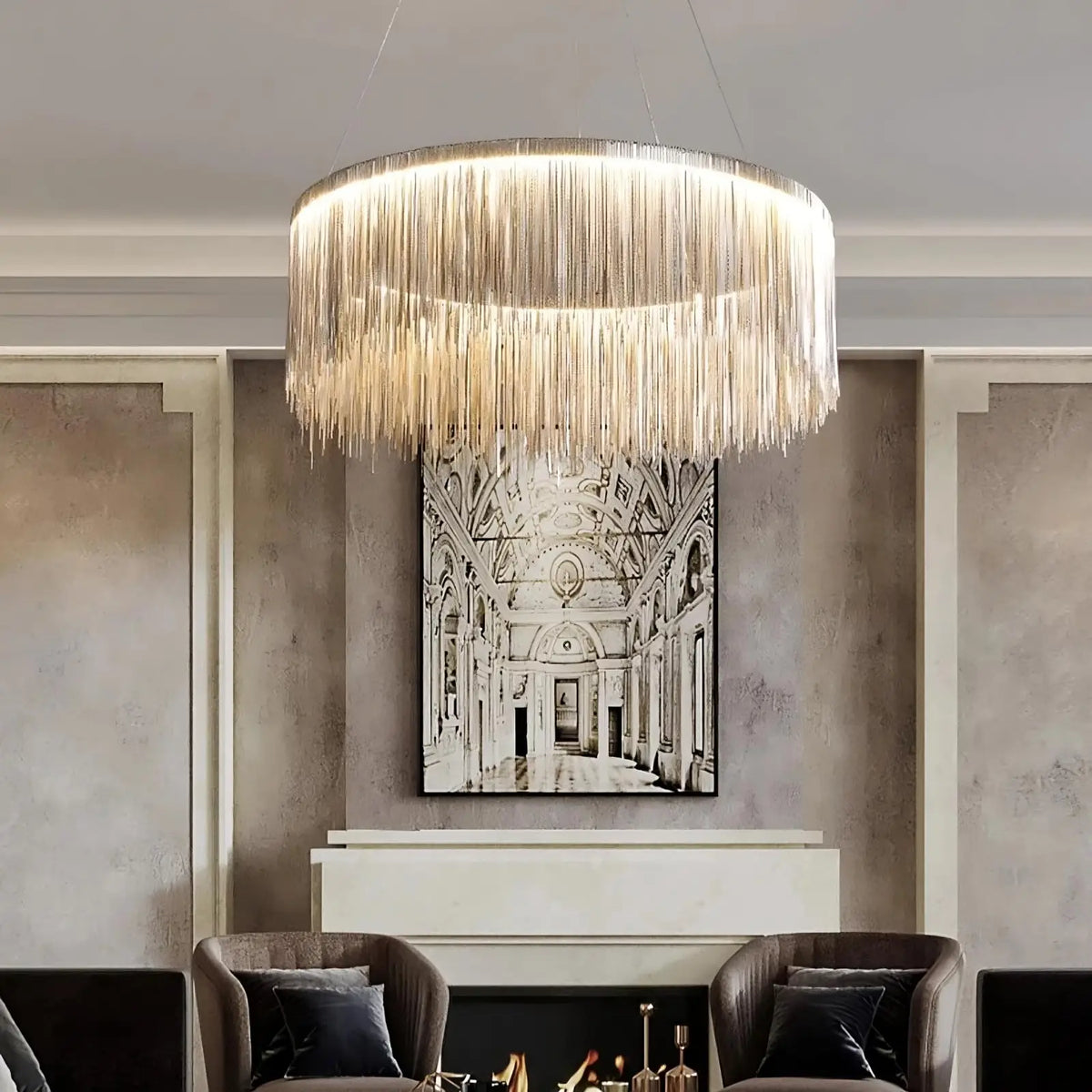 Cadena Modern Chandelier - lampmodern