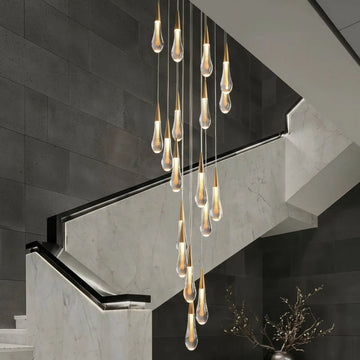 Cadere Modern Staircase Chandelier - lampmodern