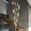 Cadere Modern Staircase Chandelier - lampmodern