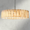 Calam Onyx Round Alabaster Chandelier 36