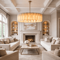 Calametta Onyx Round Chandelier - lampmodern