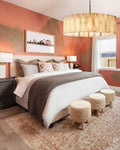 Calametta Onyx Round Chandelier - lampmodern