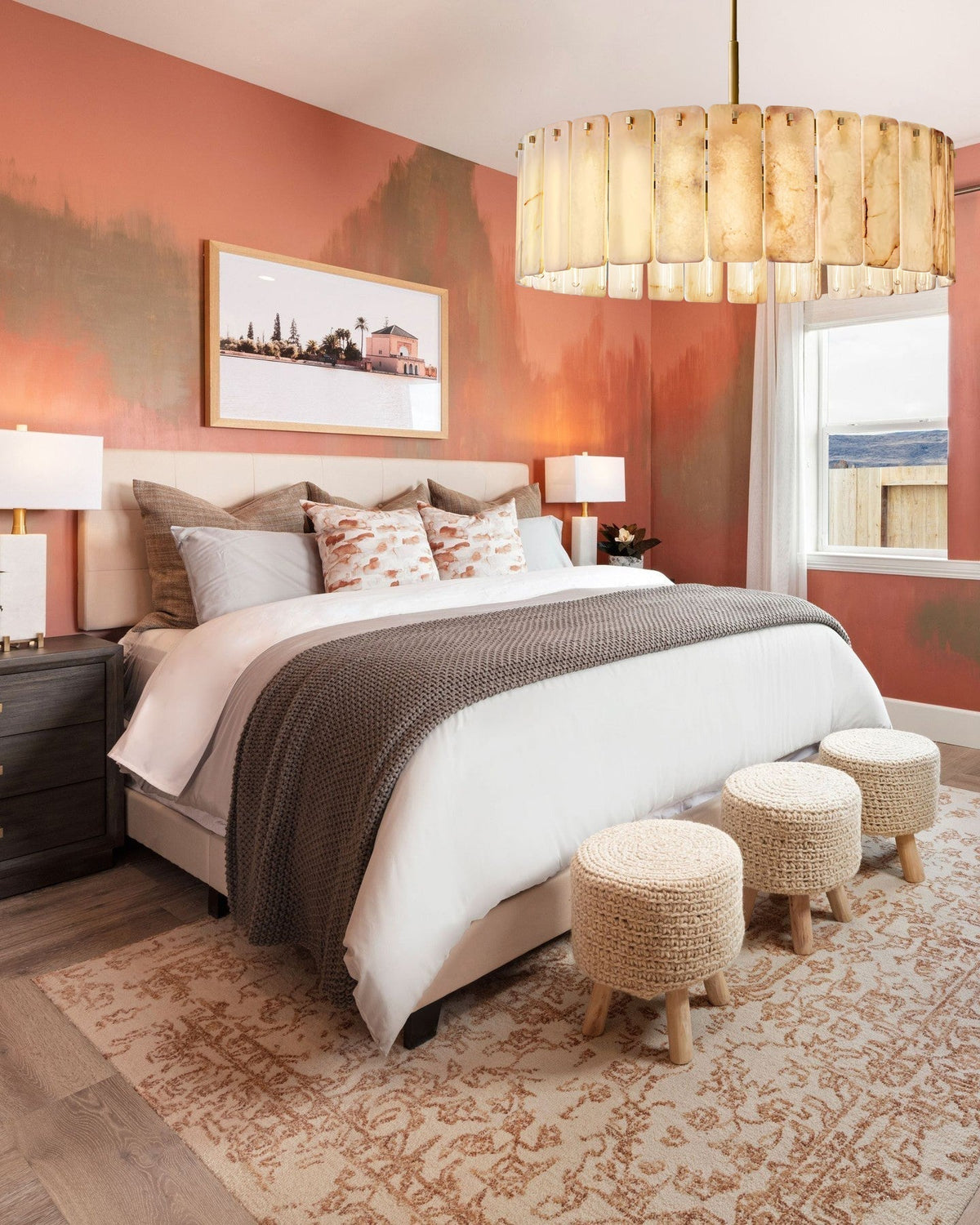 Calametta Onyx Round Chandelier - lampmodern