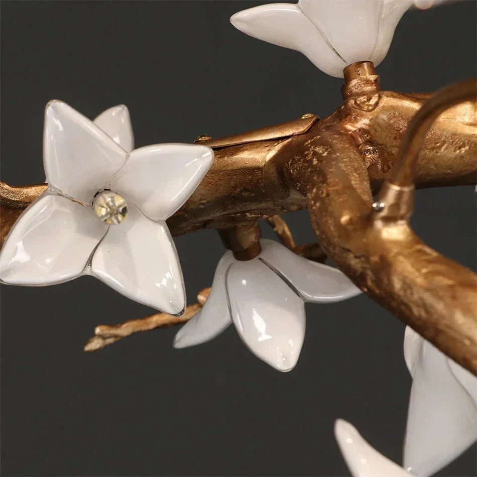 Calyx Bird Branch Chandelier for Dining Room - Copper49.2" (125cm)Warm White 3000Klampmodern