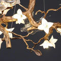 Calyx Bird Branch Chandelier for Dining Room - Copper49.2