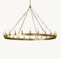Camena Vintage Candelabra Round Chandelier - lampmodern