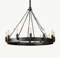 Camena Vintage Filament Round Chandelier - lampmodern