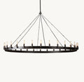 Camena Vintage Filament Round Chandelier - lampmodern