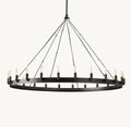 Camena Vintage Filament Round Chandelier - lampmodern