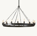 Camena Vintage Filament Round Chandelier - lampmodern