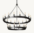 Camena Vintage Filament Two - Tier Chandelier - lampmodern