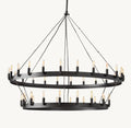 Camena Vintage Filament Two - Tier Chandelier - lampmodern
