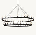 Camena Vintage Filament Two - Tier Chandelier - lampmodern