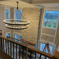 Camena Vintage Filament Two - Tier Chandelier - lampmodern
