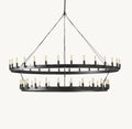Camena Vintage Filament Two - Tier Chandelier - lampmodern