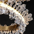 Capri 3 - Ring Crystal Chandelier - lampmodern