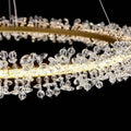 Capri 3 - Ring Crystal Chandelier - lampmodern