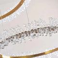 Capri 3 - Ring Crystal Chandelier - lampmodern