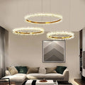 Capri 3 - Ring Crystal Chandelier - lampmodern