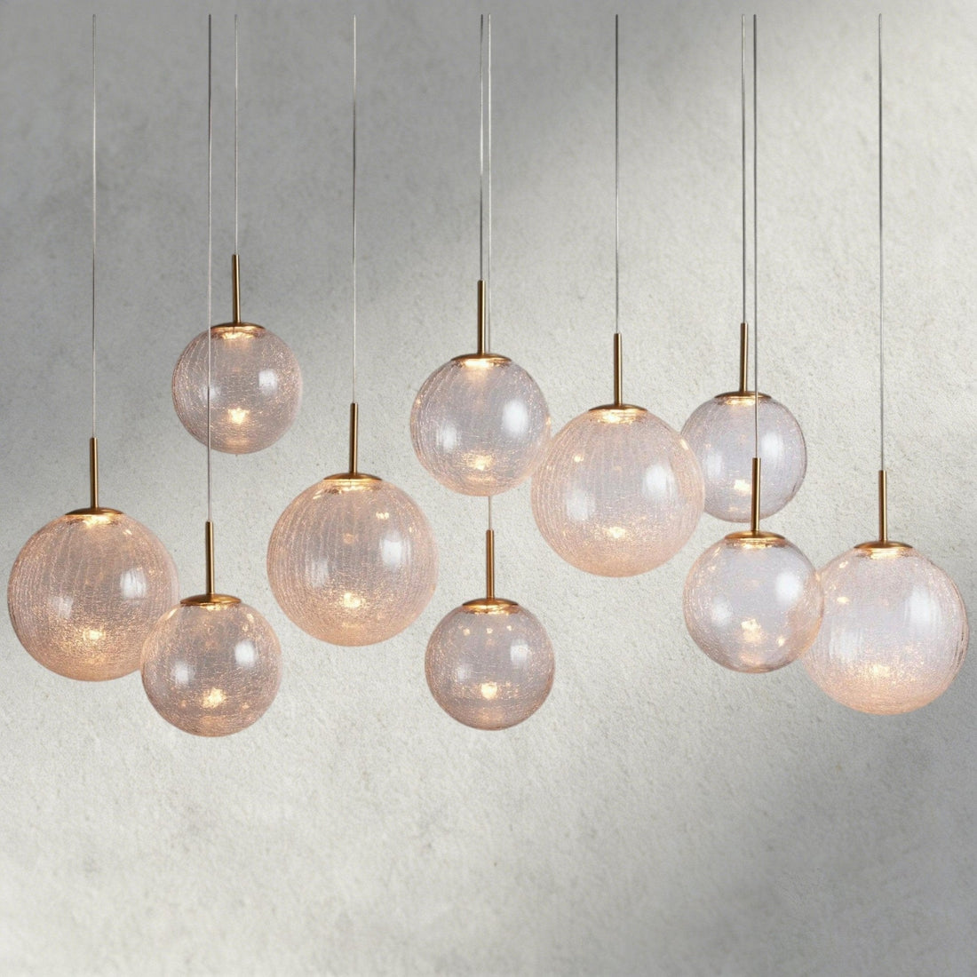 Casen Linear Chandelier 55", 65" - lampmodern