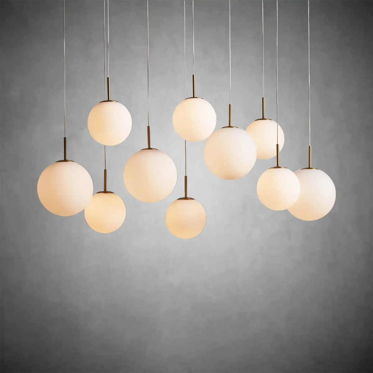 Casen Linear Chandelier 55" 65" - lampmodern