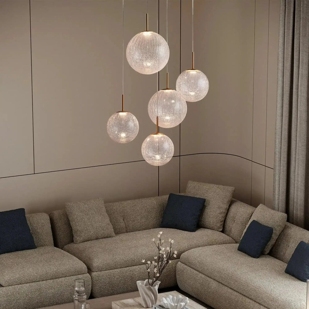 Casen Round Chandelier - lampmodern