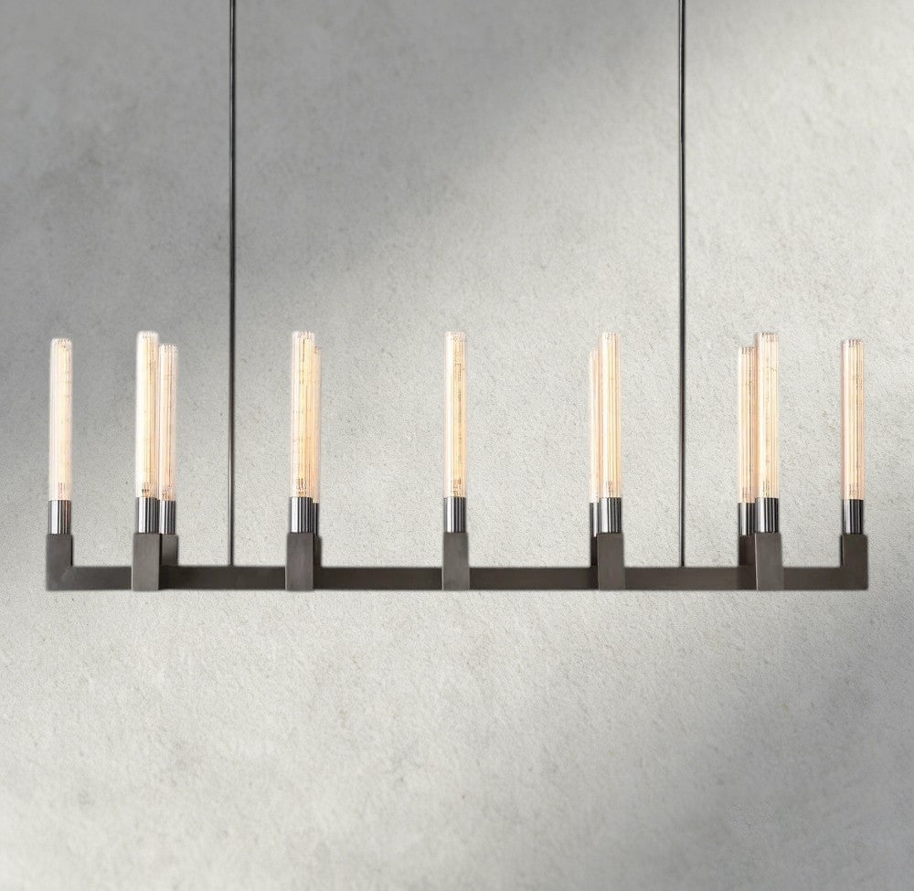 Cennela Linear Chandelier 55", 67" - lampmodern