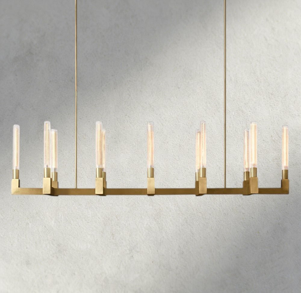 Cennela Linear Chandelier 55", 67" - lampmodern