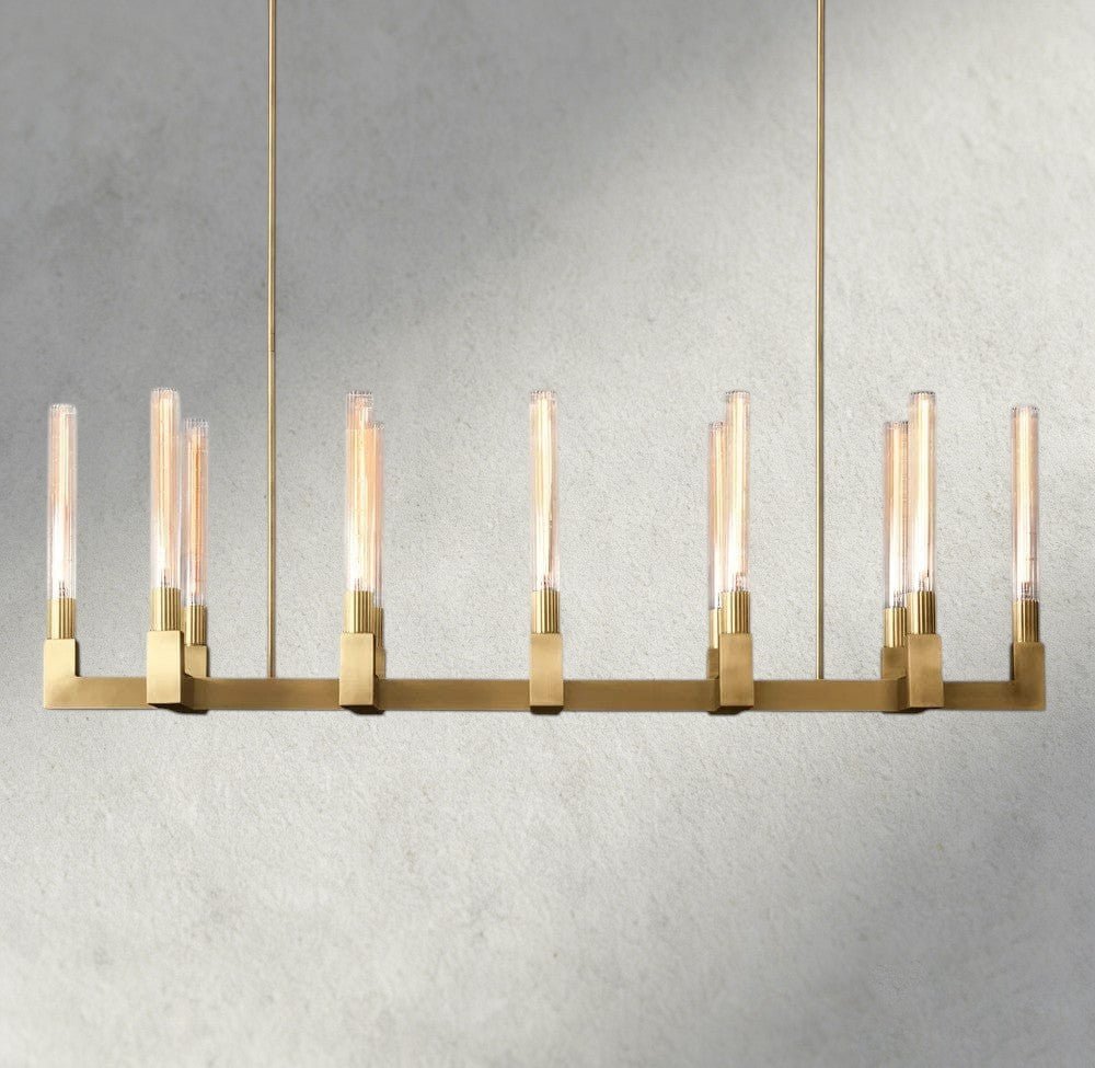 Cennela Linear Chandelier 55", 67" - lampmodern