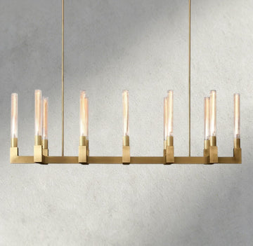 Cennela Linear Chandelier 55", 67" - lampmodern