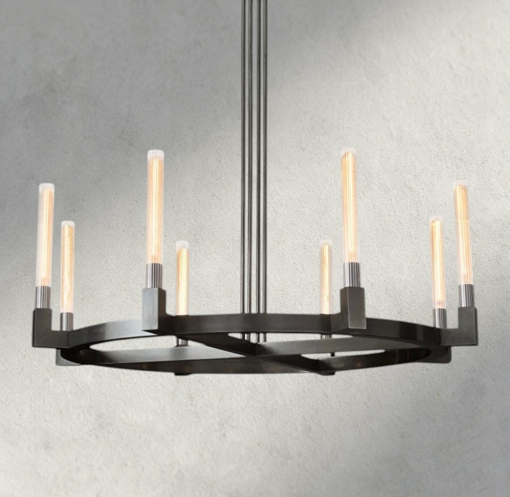 Cennela Round Chandelier 36", 48", 60", 72" - lampmodern