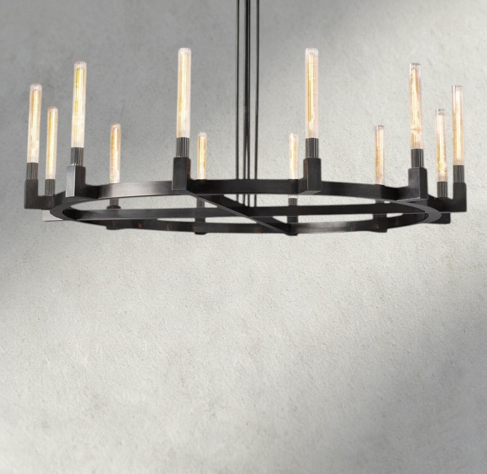 Cennela Round Chandelier 36", 48", 60", 72" - lampmodern