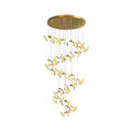 Ceramic Chandeliers Luxury Tulip Flower Ceiling Light - lampmodern
