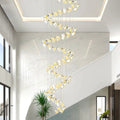 Ceramic Chandeliers Luxury Tulip Flower Ceiling Light - lampmodern