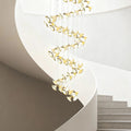 Ceramic Chandeliers Luxury Tulip Flower Ceiling Light - lampmodern