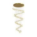 Ceramic Chandeliers Luxury Tulip Flower Ceiling Light - lampmodern